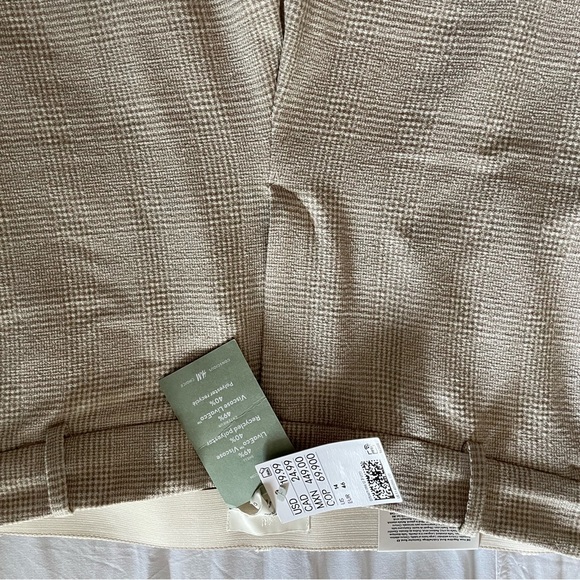 H&M Trousers-Never Been Worn Sz14 runs small-12 Beige&White pattern. Flattering - Picture 8 of 11